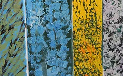 Lilac Rape Leaves Blue